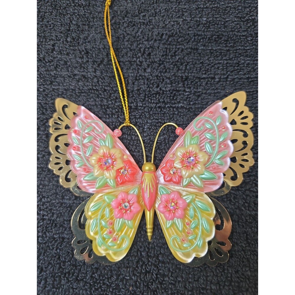 Hallmark Keepsake 2021 Brilliant Butterflies 5th in Series Ornament With Box